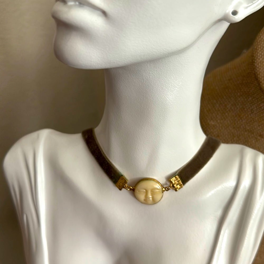 Velveteen Moon Choker